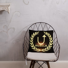 Load image into Gallery viewer, Golden Era Muscle Up Nation Pillow