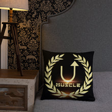 Load image into Gallery viewer, Golden Era Muscle Up Nation Pillow