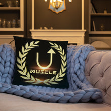 Load image into Gallery viewer, Golden Era Muscle Up Nation Pillow