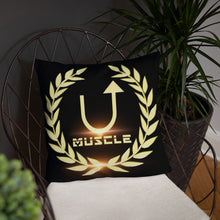 Load image into Gallery viewer, Golden Era Muscle Up Nation Pillow