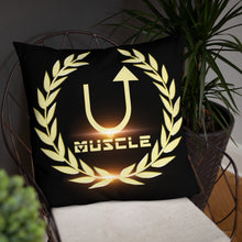 Load image into Gallery viewer, Golden Era Muscle Up Nation Pillow