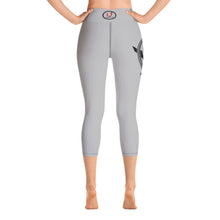 Load image into Gallery viewer, Spartan Warrior Gray Yoga Capri Leggings