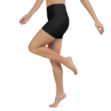 Load image into Gallery viewer, Tri-Color Black Muscle Up Yoga Shorts