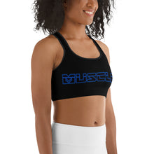 Load image into Gallery viewer, Midnight Edition Black Sports bra