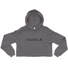 Load image into Gallery viewer, Muscle Tag Crop Hoodie