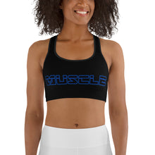 Load image into Gallery viewer, Midnight Edition Black Sports bra