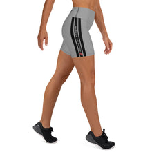 Load image into Gallery viewer, Gray Muscle Up Nation Yoga Shorts