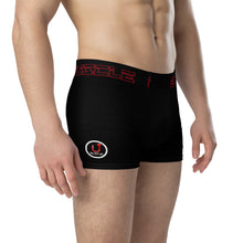 Load image into Gallery viewer, Black Red Muscle Up Tag Boxer Briefs