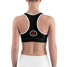 Load image into Gallery viewer, Black Muscle Sports bra