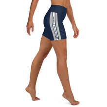 Load image into Gallery viewer, Navy Muscle Up Nation Yoga Shorts