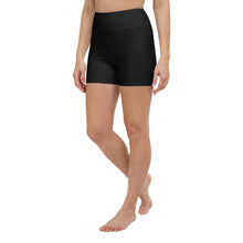 Load image into Gallery viewer, Tri-Color Black Muscle Up Yoga Shorts