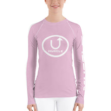 Load image into Gallery viewer, Pink MucleUp Nation Rash Guard