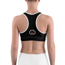 Load image into Gallery viewer, Black Muscle Sports bra