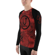 Load image into Gallery viewer, Red Hazard Men's Rash Guard