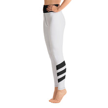 Load image into Gallery viewer, Light Gray Muscle Up Yoga Leggings