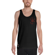 Load image into Gallery viewer, Red Muscle Radioactive Polyester Tank Top