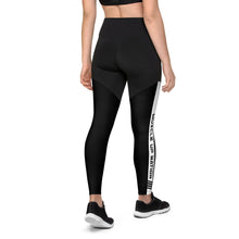 Load image into Gallery viewer, White Stripe Sports Leggings