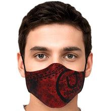 Load image into Gallery viewer, Vintage Red Covid Face Mask