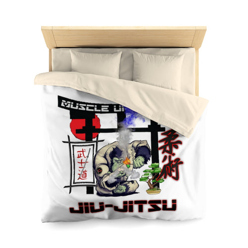 Jiu Jitsu Life Microfiber Duvet Cover