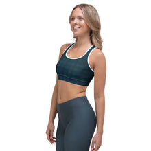 Load image into Gallery viewer, Turquoise Muscle Up Sports bra