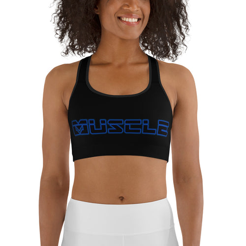 Midnight Edition Black Sports bra