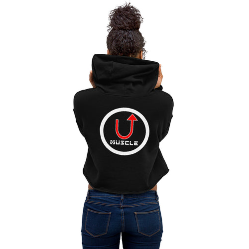 Classic MuscleUp Nation Crop Hoodie