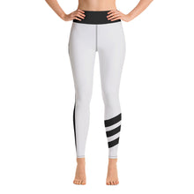 Load image into Gallery viewer, Light Gray Muscle Up Yoga Leggings