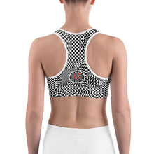 Load image into Gallery viewer, Optical Illusion Sports bra