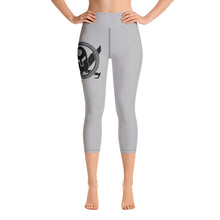 Load image into Gallery viewer, Spartan Warrior Gray Yoga Capri Leggings