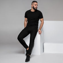 Load image into Gallery viewer, Black on Gray Men&#39;s Joggers