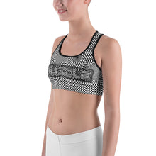 Load image into Gallery viewer, Optical Illusion Sports bra