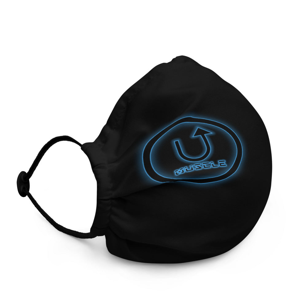 Midnight Blue Muscle Up Premium face mask