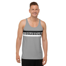 Load image into Gallery viewer, Tricolor Muscle Up Tag Tank Top