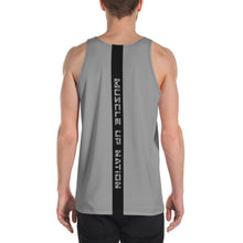 Load image into Gallery viewer, Black Label Gray Tank Top