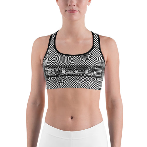 Optical Illusion Sports bra