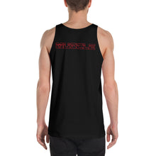 Load image into Gallery viewer, Red Muscle Radioactive Polyester Tank Top